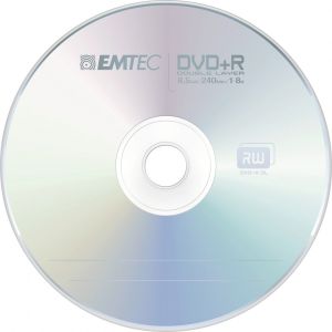 Emtec DVD+R 8,5GB Dual Layer 8x Cake 25 szt (ECOVPR85258CB) 2