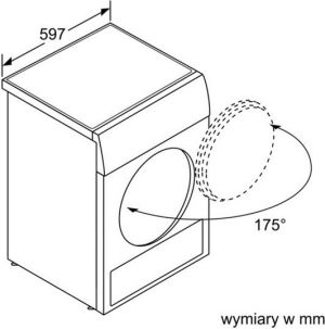 Suszarka do ubrań Bosch WTW85560PL 5