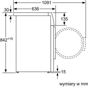 Suszarka do ubrań Bosch WTW85560PL 6