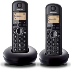 Telefon stacjonarny Panasonic KX-TGB212PDB Duo Czarny 2