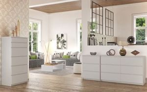 Nore Komoda NORE Queen K80, balta 2