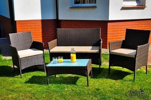 Bello Giardino Zestaw mebli ogrodowych Bello Giardino Comodo, brązowy 2