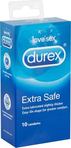 Durex  Durex prezervatyvai Extra Safe, 10 vnt. 1
