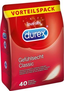 Durex  Durex prezervatyvai Gefühlsecht Classic, 40 vnt. 1