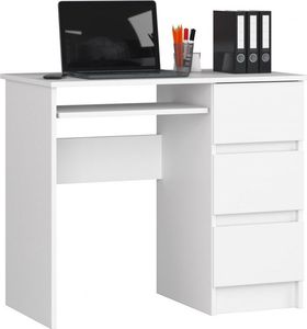 Biurko Nore A6 Białe 90 cm x 50 cm 2