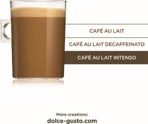 Nescafe NESCAFE DOLCE GUSTO Café au Lait Intenso 16 kapsulių, 160g 6