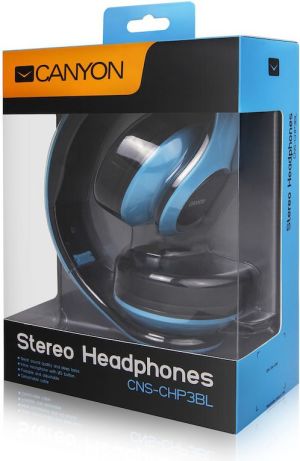 Słuchawki Canyon niebieskie fashion around (CNS-CHP3BL) 4