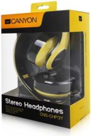 Słuchawki Canyon żółty fashion around (CNS-CHP3Y) 3