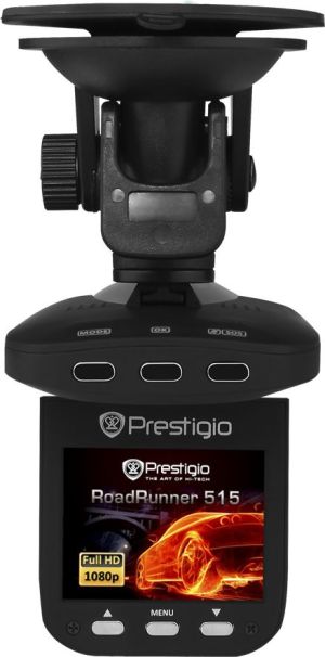 Wideorejestrator Prestigio RoadRunner 515 FullHD, 2" Czarna (PCDVRR515) 3
