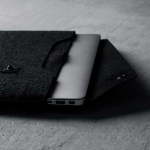 Etui Mujjo Sleeve dla MacBook Air, Pro Retina 13" Czarne (MUJJO-SL-011-BK) 2