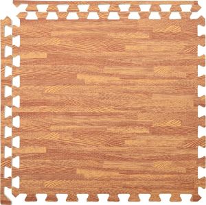 vidaXL Maty podłogowe, 6 szt., wzór drewna, 2,16 , pianka EVA 6