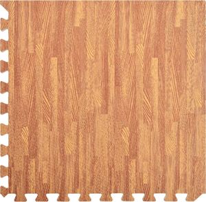vidaXL Maty podłogowe, 6 szt., wzór drewna, 2,16 , pianka EVA 7