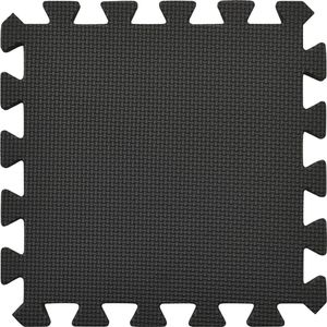 vidaXL Maty podłogowe, 54 szt., 4,86, pianka EVA, czarne 5