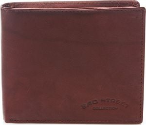Bag Street Męski skórzany portfel duży bordowy C65 1