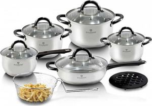 Zilner ZESTAW GARNKÓW ZE STALI NIERDZ. 13 EL. BLAUMANN GOURMET LINE BL-3245 1