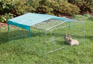 Kerbl Kojec wybieg klatka dla królika fretki 115 cm+dach uniwersalny 1