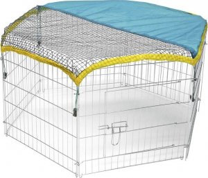 Kerbl Kojec, wybieg, klatka dla królika, świnki 6 el. uniwersalny 4