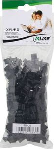 InLine InLine Osłona przeciwkurzowa do gniazda skrętki RJ45 żeńskiego - czarna 100szt. 3