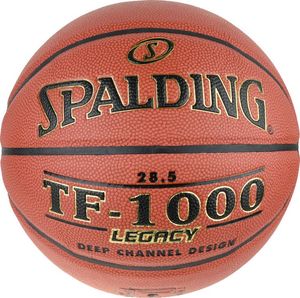 Spalding Spalding TF-1000 Legacy FIBA Indoor 74451Z : Kolor - Pomarańczowe, Rozmiar - 6 1