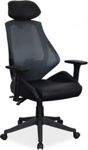 Krzesło biurowe Signal Q-406 Czarne 1