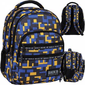 Derform Plecak szkolny Backup 3 M52 granatowy (PLB3M52) 2