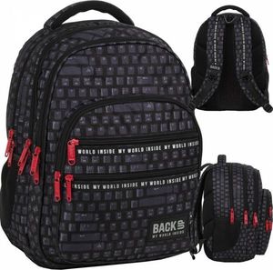 Derform Plecak szkolny Backup 3 M45 szary (PLB3M45) 2