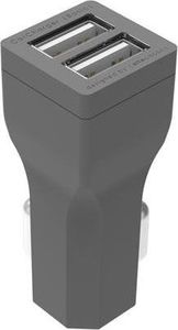 Ładowarka PowerCube Illuminated Grey 2x USB-A 3.4 A  (10519GY/CCILMN) 1