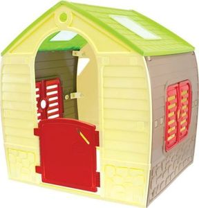 Mochtoys Domek dla dzieci Happy House żółty 2
