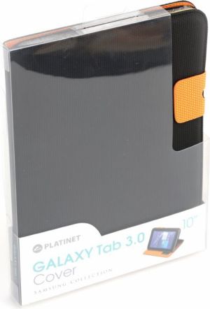 Etui na tablet Platinet Samsung Galaxy 3.0 10" Czarno-pomarańczowy (41900) 7