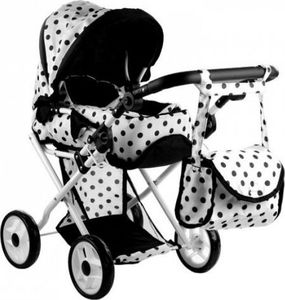 Lean Sport Wózek dla lalek Alice głęboki nosidło torba pościel 1