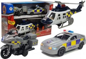 Lean Sport Zestaw Pojazdów Policja Światła Dźwięki 1
