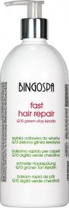 BingoSpa Szybka odżywka do włosów z koenzymem Q10, zieloną glinką i keratyną BingoSpa 1
