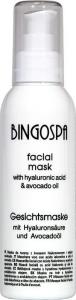 BingoSpa Maska z kwasem hialuronowym i 100% olejem awokado 1