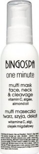 BingoSpa Multi maseczka twarz, szyja, dekolt z witaminą C, algami i olejkiem migdałowym 1