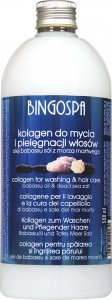 BingoSpa Kolagen do mycia i pielęgnacji włosów z olejkiem babassu Dead Sea 500ml 1