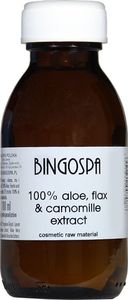 BingoSpa Wyciąg z Aloesu Lnu i Rumianku 100% 100 ml 1