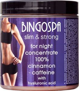 BingoSpa Koncentrat na noc cynamonowo-kofeinowy z kwasem hialuronowym BINGOSPA slim strong 1