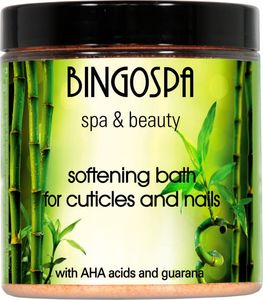 BingoSpa Zmiękczająca kąpiel do skórek i paznokci z kwasami AHA i guaraną BINGOSPA spa beauty 1