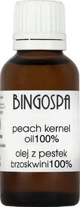 BingoSpa Poprawia koloryt skóry Olej z pestek brzoskwini 100% BingoSpa 30ml 1