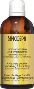 BingoSpa  Serum do twarzy kwas hialuronowy witamina E - ultra nawilżenie ultra wygładzenie 100ml 1