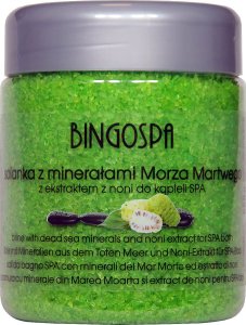 BingoSpa Solanka z minerałami Morza Martwego i ekstraktem soku Noni 550g 1