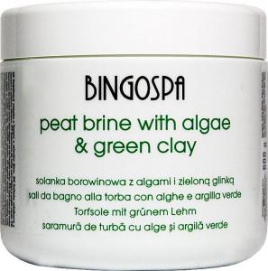 BingoSpa Solanka borowinowa z algami i zieloną glinką 600g 1