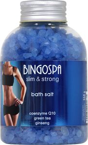 BingoSpa Sól do kąpieli Slim&Strong Koenzym Q10/zielona herbata/żeń-szeń 1
