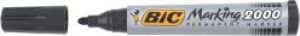 Bic marker permanent 2000 końcówka okrągła czarny 2