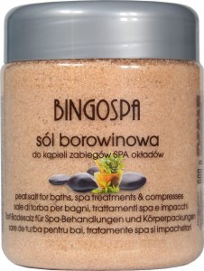 BingoSpa Sól do kąpieli Borowinowa 600g 1