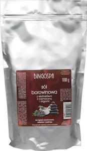 BingoSpa Sól do kąpieli Borowinowa z ekstraktem z rozmarynu i algami 1000g 1