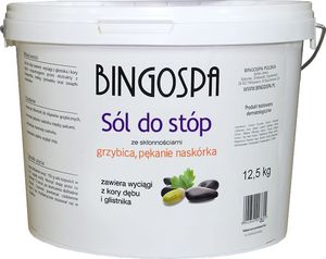 BingoSpa Sól do pielęgnacji stóp ze skłonnościami do grzybicy i pękania między palcami 12,5 kg 1