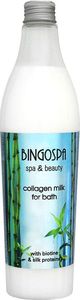 BingoSpa Płyn do kąpieli Spa&Beauty Mleczko kolagenowe z biotyną i proteinami jedwabiu 400ml 1