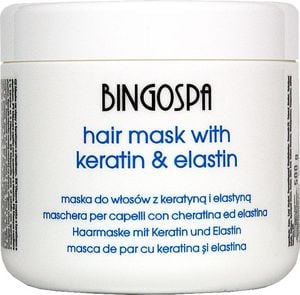 BingoSpa Maska do włosów keratyna z elastyną BingoSpa 1