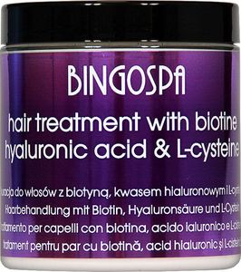 BingoSpa Kuracja do włosów z biotyną, kwasem hialuronowym i L-cysteiną BINGOSPA 1